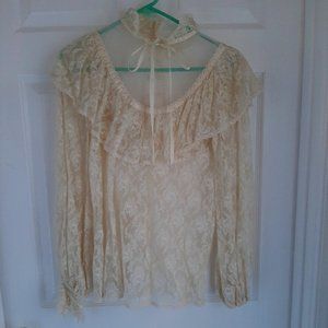 Vintage Lace Blouse